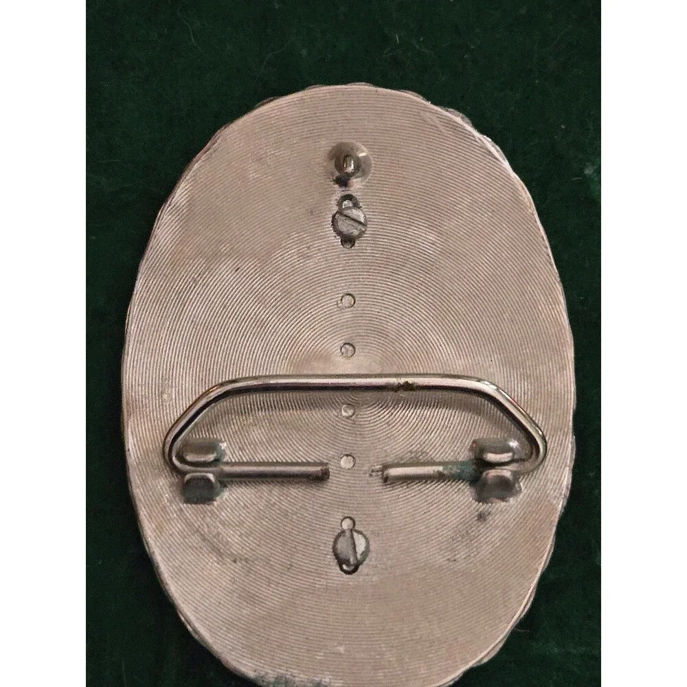 Vintage Belt Buckle For Silver Dollar (O-14)
